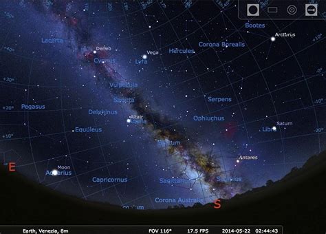 全天星图|Stellarium Astronomy Software